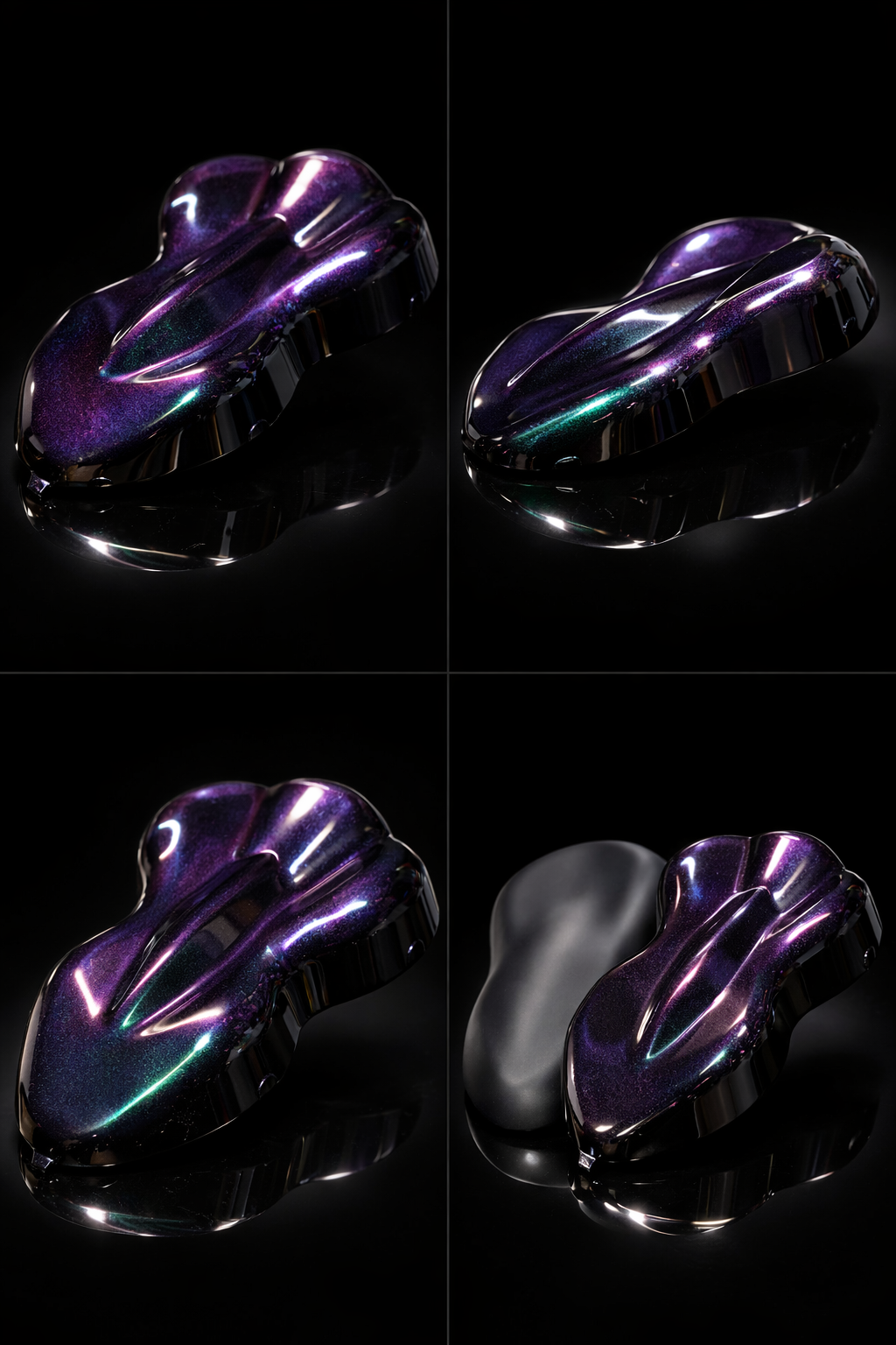 Luxury chameleon paint (deep blue-purple-green)